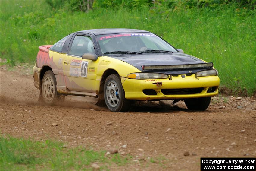 Eli Goethel / Max Sutton Mitsubishi Eclipse on SS2, Skunk Creek.
