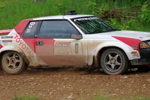Eric Anderson / Taylor Haelterman Toyota Celica GTS on SS2, Skunk Creek.
