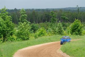 Connor Himes / Elliot Prusi Subaru Impreza on SS2, Skunk Creek.