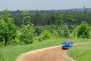 Connor Himes / Elliot Prusi Subaru Impreza on SS2, Skunk Creek.