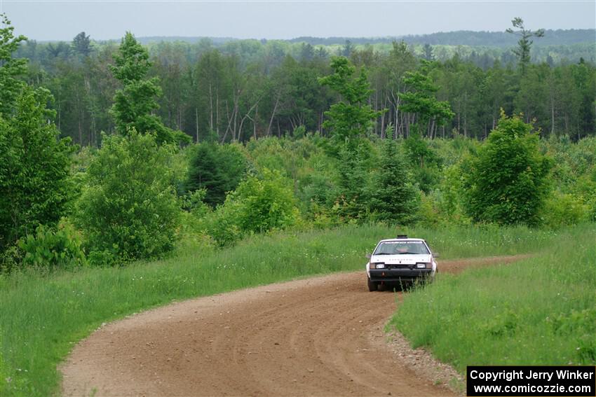 Eric Anderson / Taylor Haelterman Toyota Celica GTS on SS2, Skunk Creek.