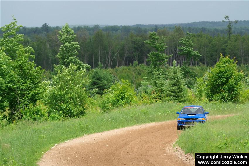 Connor Himes / Elliot Prusi Subaru Impreza on SS2, Skunk Creek.