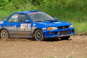 Connor Himes / Elliot Prusi Subaru Impreza on SS2, Skunk Creek.