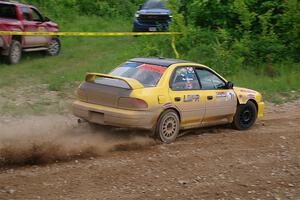 Steve Gingras / Joe Boburka Subaru Impreza on SS3, Woodtick Hollow.