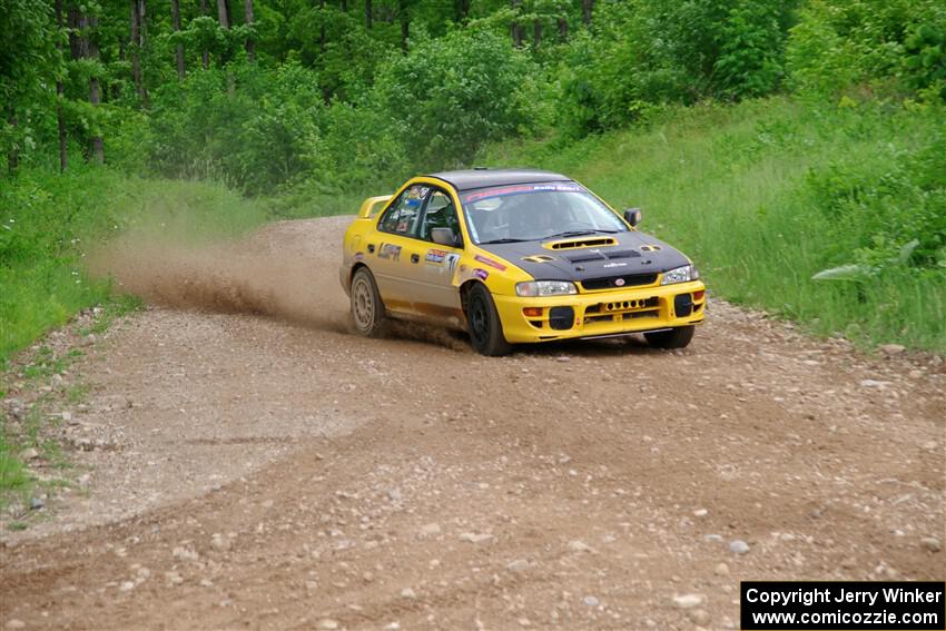 Steve Gingras / Joe Boburka Subaru Impreza on SS3, Woodtick Hollow.