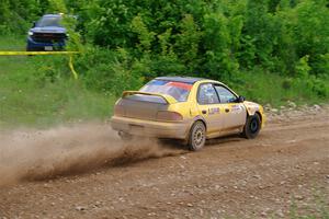 Steve Gingras / Joe Boburka Subaru Impreza on SS3, Woodtick Hollow.