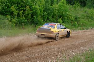 Steve Gingras / Joe Boburka Subaru Impreza on SS3, Woodtick Hollow.