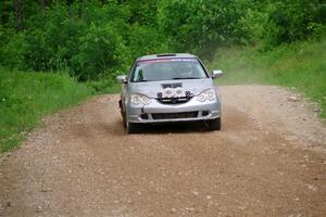 Derek Denti / Josh Remmetter Acura RSX on SS3, Woodtick Hollow.