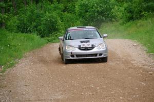 Derek Denti / Josh Remmetter Acura RSX on SS3, Woodtick Hollow.