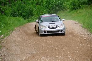 Derek Denti / Josh Remmetter Acura RSX on SS3, Woodtick Hollow.
