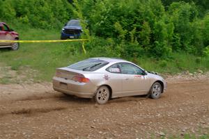 Derek Denti / Josh Remmetter Acura RSX on SS3, Woodtick Hollow.