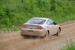 Derek Denti / Josh Remmetter Acura RSX on SS3, Woodtick Hollow.