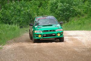 Jordan Locher / Cray Dumeah Subaru Impreza 2.5RS on SS3, Woodtick Hollow.