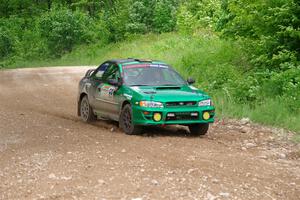 Jordan Locher / Cray Dumeah Subaru Impreza 2.5RS on SS3, Woodtick Hollow.