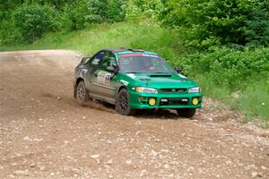 Jordan Locher / Cray Dumeah Subaru Impreza 2.5RS on SS3, Woodtick Hollow.
