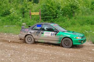 Jordan Locher / Cray Dumeah Subaru Impreza 2.5RS on SS3, Woodtick Hollow.