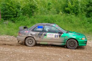 Jordan Locher / Cray Dumeah Subaru Impreza 2.5RS on SS3, Woodtick Hollow.