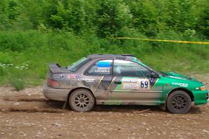 Jordan Locher / Cray Dumeah Subaru Impreza 2.5RS on SS3, Woodtick Hollow.