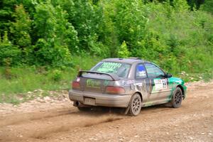 Jordan Locher / Cray Dumeah Subaru Impreza 2.5RS on SS3, Woodtick Hollow.