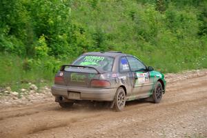 Jordan Locher / Cray Dumeah Subaru Impreza 2.5RS on SS3, Woodtick Hollow.