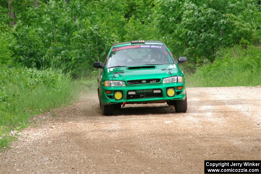 Jordan Locher / Cray Dumeah Subaru Impreza 2.5RS on SS3, Woodtick Hollow.