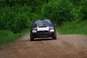 Mike Ryan's Subaru Impreza 2.5RS on SS3, Woodtick Hollow.