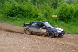 Mike Ryan's Subaru Impreza 2.5RS on SS3, Woodtick Hollow.