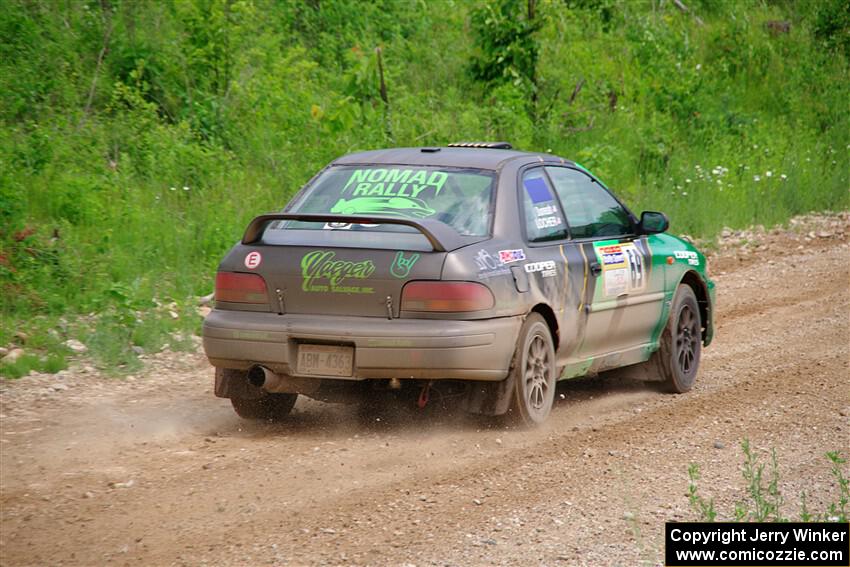 Jordan Locher / Cray Dumeah Subaru Impreza 2.5RS on SS3, Woodtick Hollow.