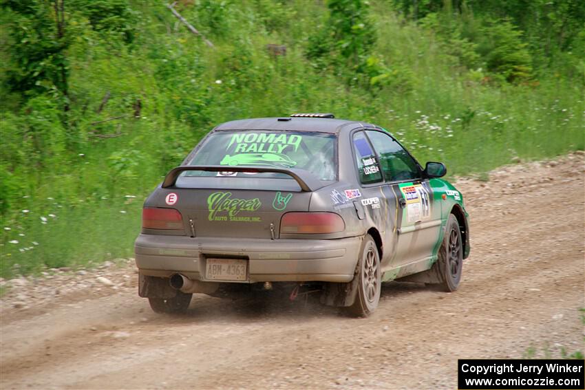 Jordan Locher / Cray Dumeah Subaru Impreza 2.5RS on SS3, Woodtick Hollow.