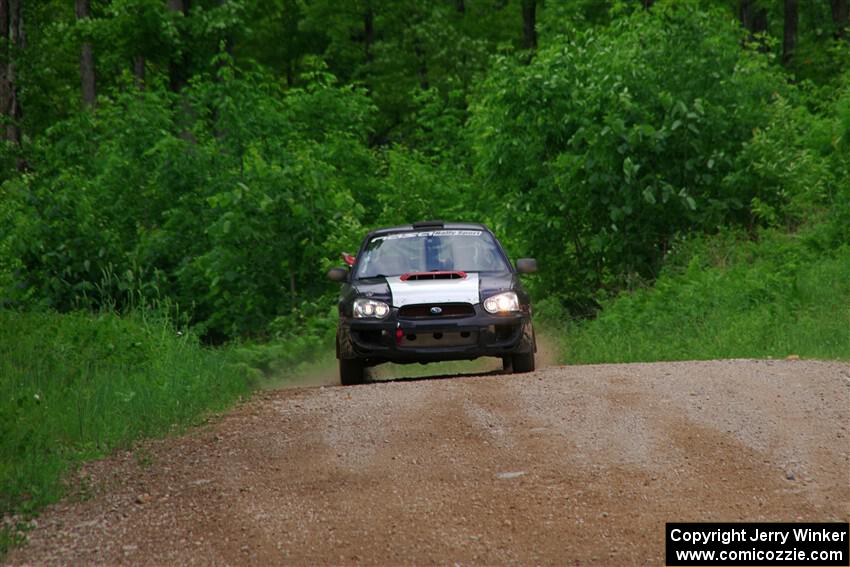 Mike Ryan's Subaru Impreza 2.5RS on SS3, Woodtick Hollow.