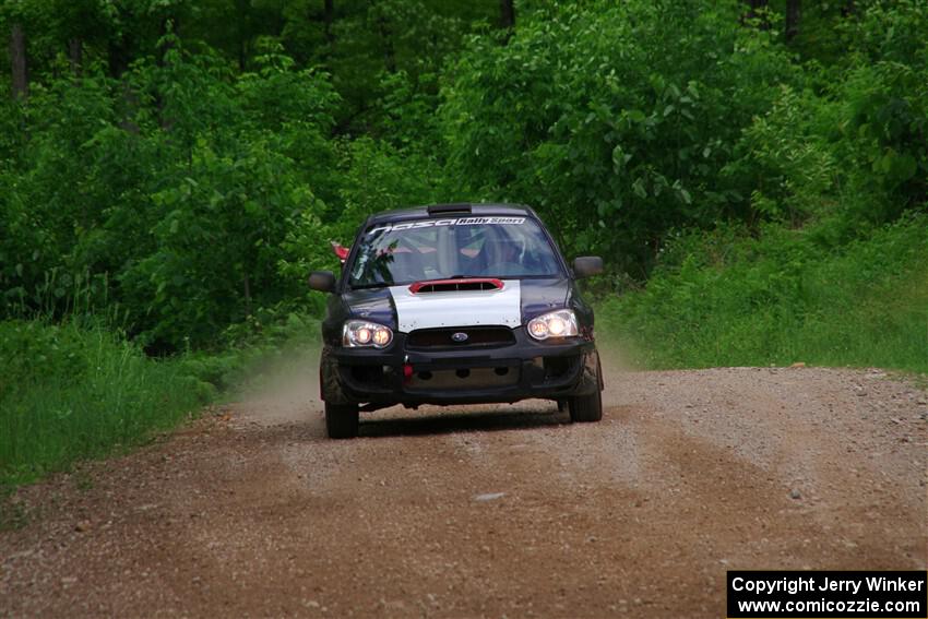 Mike Ryan's Subaru Impreza 2.5RS on SS3, Woodtick Hollow.