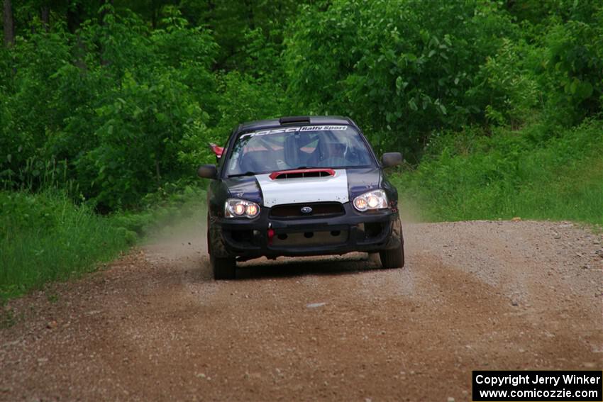 Mike Ryan's Subaru Impreza 2.5RS on SS3, Woodtick Hollow.