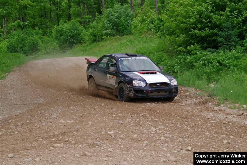Mike Ryan's Subaru Impreza 2.5RS on SS3, Woodtick Hollow.