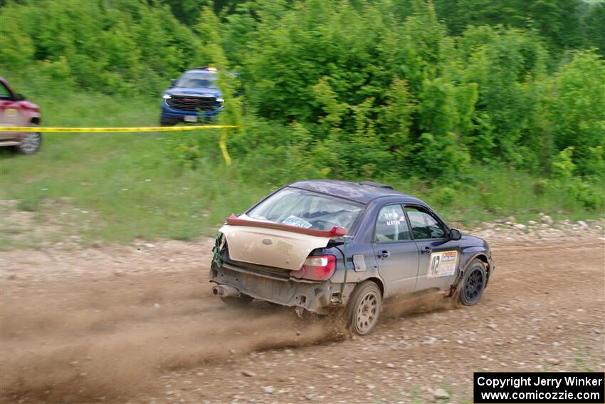 Mike Ryan's Subaru Impreza 2.5RS on SS3, Woodtick Hollow.