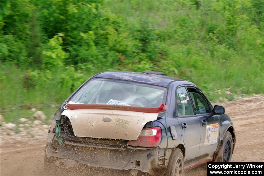 Mike Ryan's Subaru Impreza 2.5RS on SS3, Woodtick Hollow.