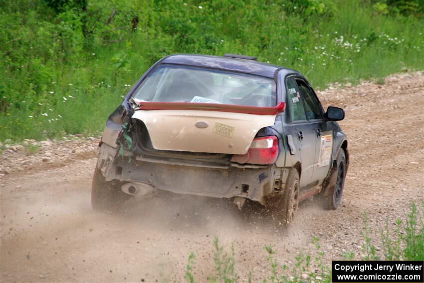 Mike Ryan's Subaru Impreza 2.5RS on SS3, Woodtick Hollow.