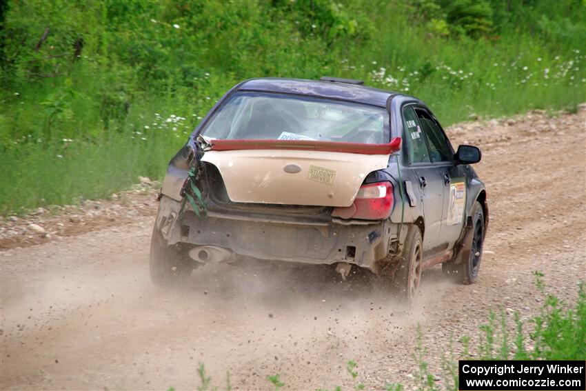 Mike Ryan's Subaru Impreza 2.5RS on SS3, Woodtick Hollow.