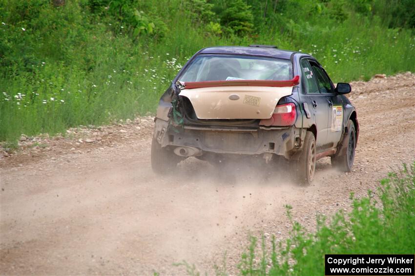 Mike Ryan's Subaru Impreza 2.5RS on SS3, Woodtick Hollow.