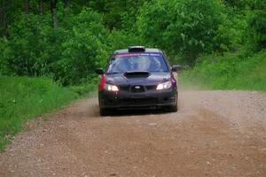 Colin Gleason / Ian Nelson Subaru Impreza 2.5RS on SS3, Woodtick Hollow.