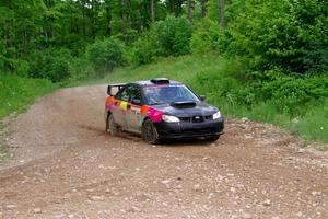 Colin Gleason / Ian Nelson Subaru Impreza 2.5RS on SS3, Woodtick Hollow.