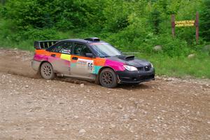 Colin Gleason / Ian Nelson Subaru Impreza 2.5RS on SS3, Woodtick Hollow.