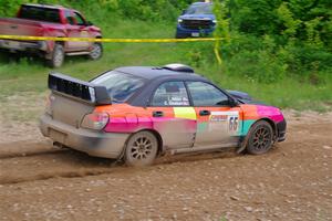 Colin Gleason / Ian Nelson Subaru Impreza 2.5RS on SS3, Woodtick Hollow.