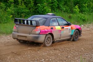 Colin Gleason / Ian Nelson Subaru Impreza 2.5RS on SS3, Woodtick Hollow.