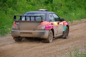 Colin Gleason / Ian Nelson Subaru Impreza 2.5RS on SS3, Woodtick Hollow.