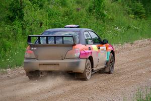 Colin Gleason / Ian Nelson Subaru Impreza 2.5RS on SS3, Woodtick Hollow.