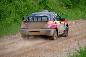 Colin Gleason / Ian Nelson Subaru Impreza 2.5RS on SS3, Woodtick Hollow.