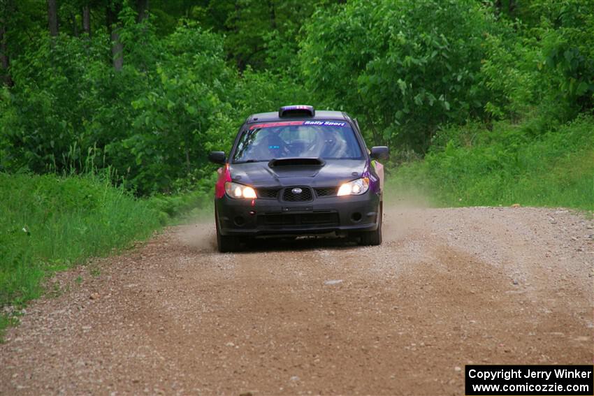 Colin Gleason / Ian Nelson Subaru Impreza 2.5RS on SS3, Woodtick Hollow.