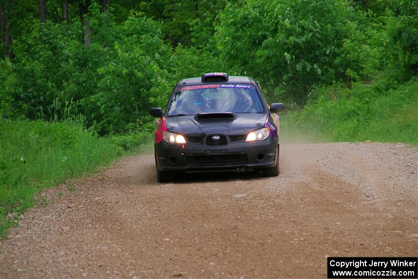 Colin Gleason / Ian Nelson Subaru Impreza 2.5RS on SS3, Woodtick Hollow.