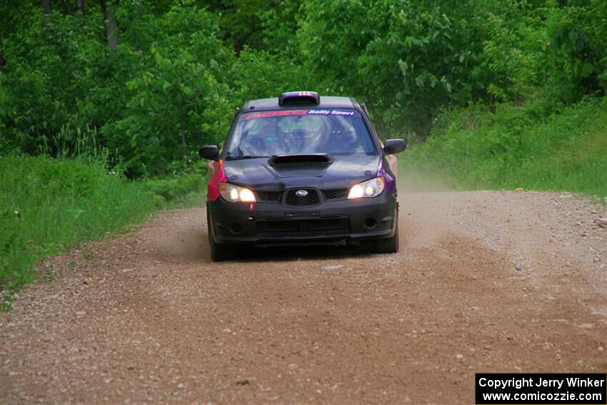 Colin Gleason / Ian Nelson Subaru Impreza 2.5RS on SS3, Woodtick Hollow.