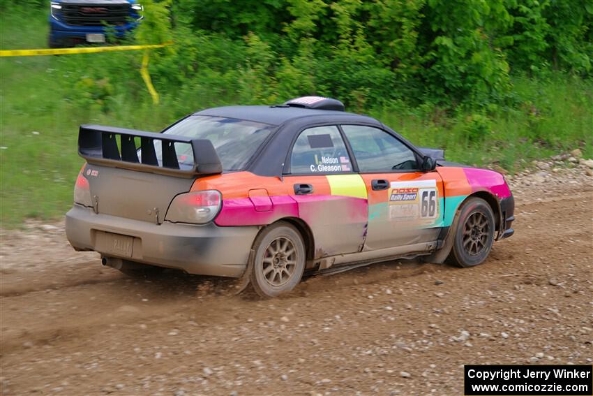 Colin Gleason / Ian Nelson Subaru Impreza 2.5RS on SS3, Woodtick Hollow.